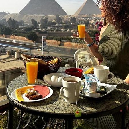 Unique Pyramids Boutique Inn Kafrat al Jabal Exterior foto