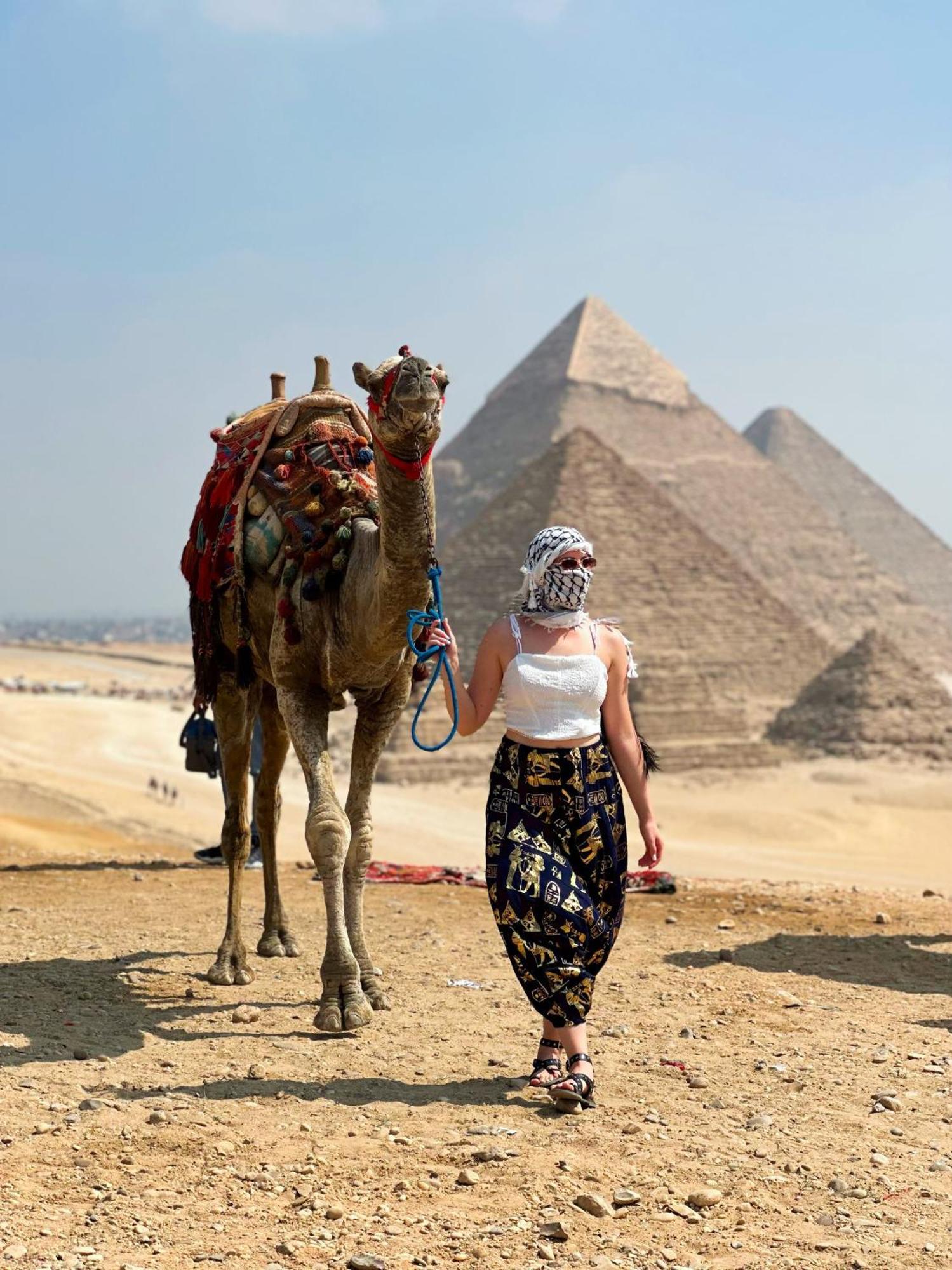 Unique Pyramids Boutique Inn Kafrat al Jabal Exterior foto
