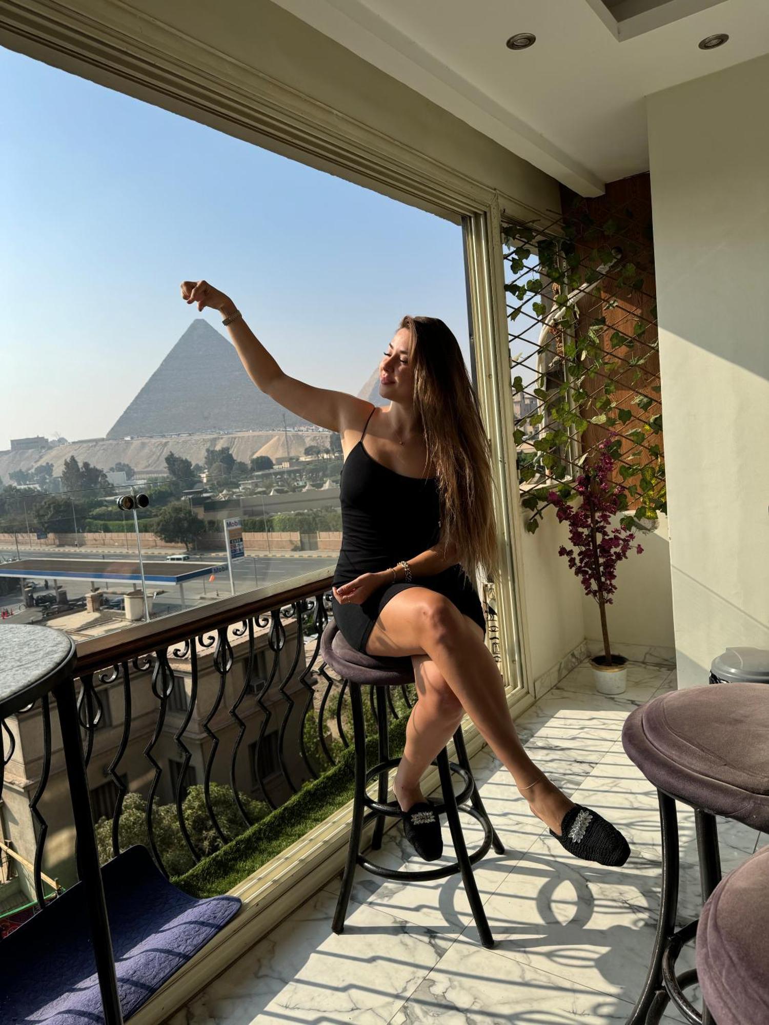 Unique Pyramids Boutique Inn Kafrat al Jabal Exterior foto