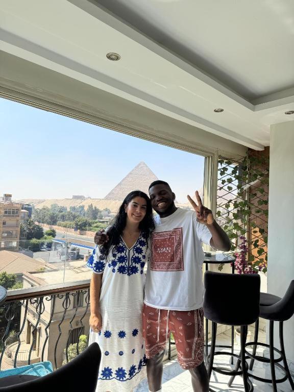 Unique Pyramids Boutique Inn Kafrat al Jabal Exterior foto