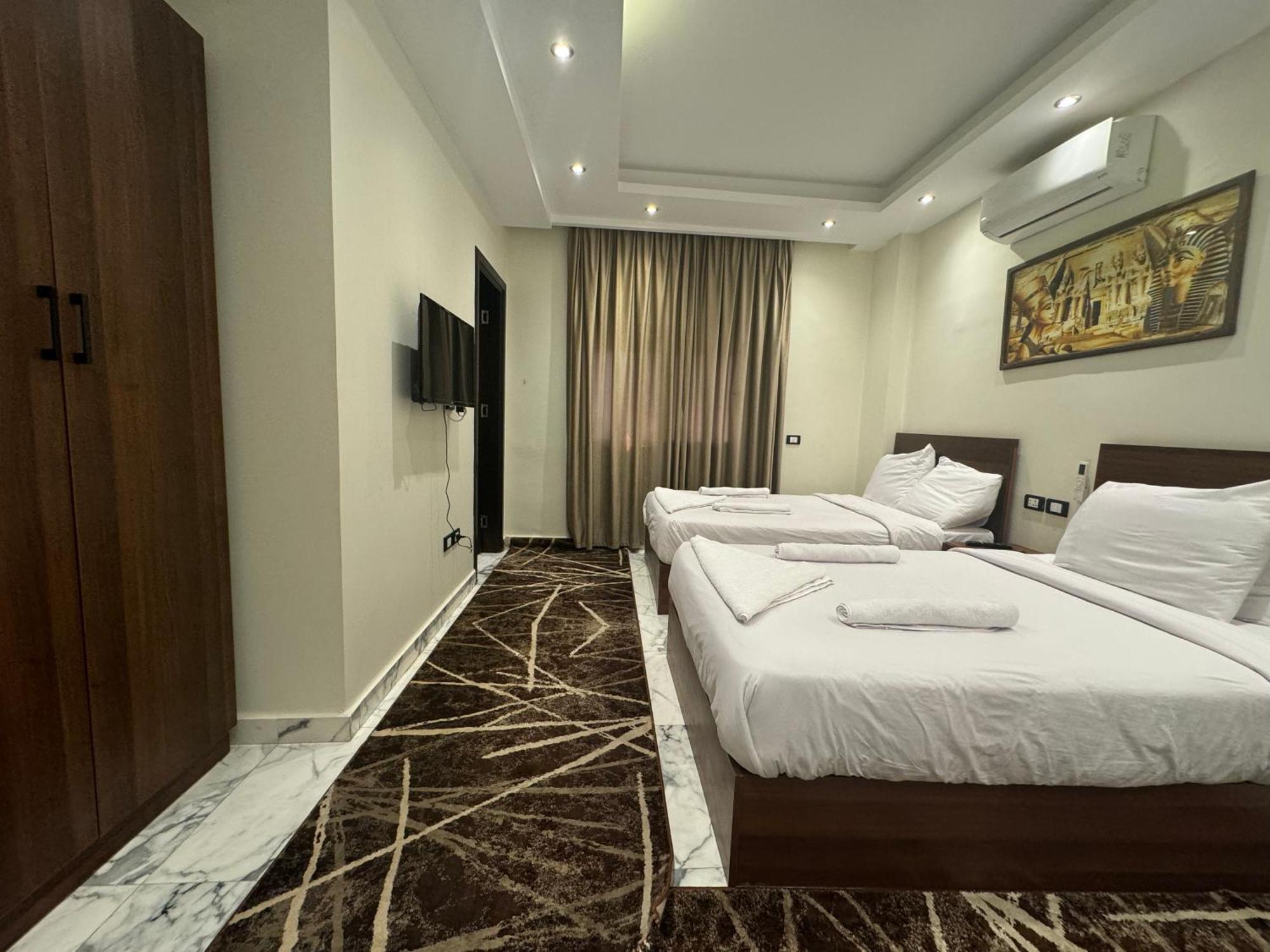 Unique Pyramids Boutique Inn Kafrat al Jabal Exterior foto
