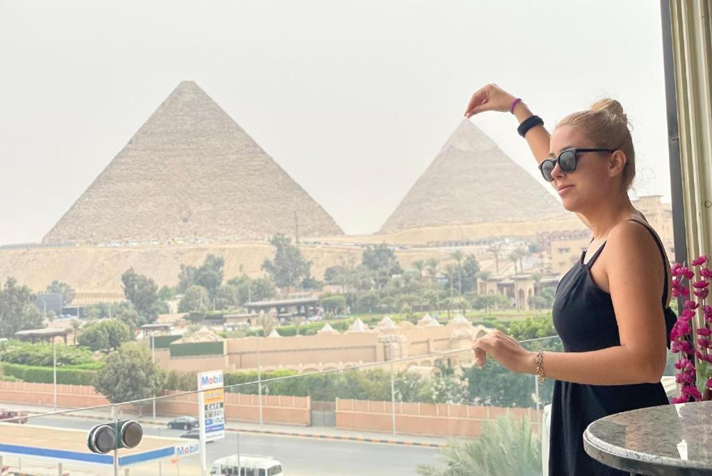 Unique Pyramids Boutique Inn Kafrat al Jabal Exterior foto