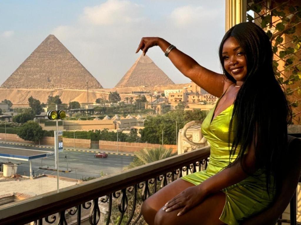 Unique Pyramids Boutique Inn Kafrat al Jabal Exterior foto