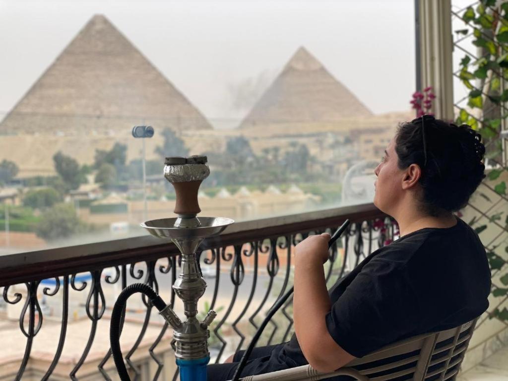 Unique Pyramids Boutique Inn Kafrat al Jabal Exterior foto