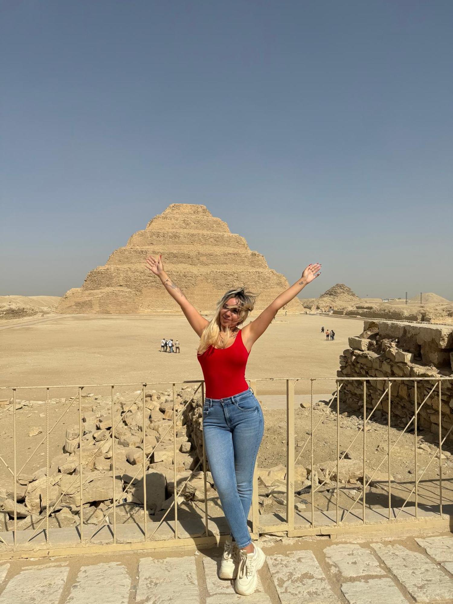 Unique Pyramids Boutique Inn Kafrat al Jabal Exterior foto