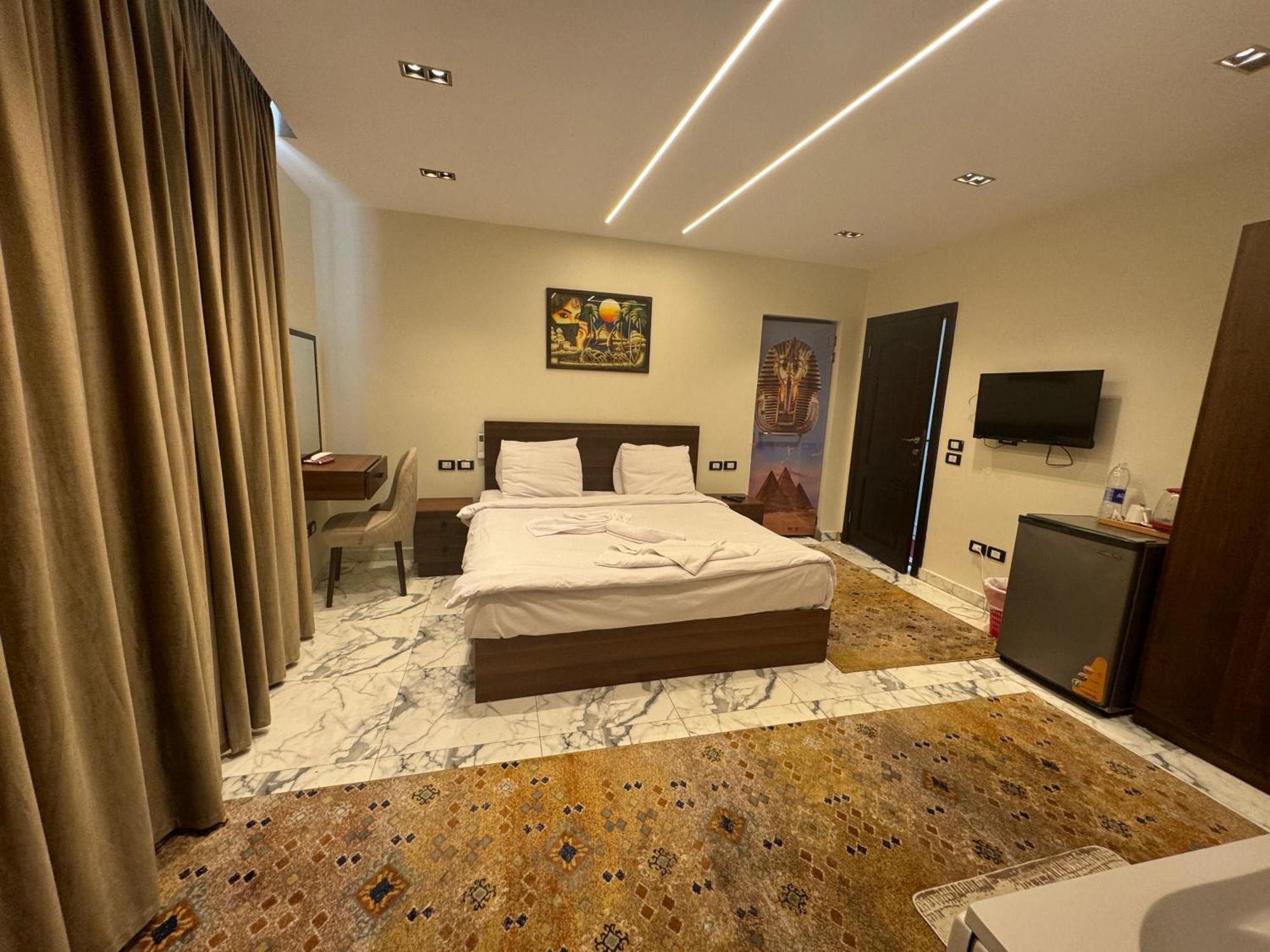 Unique Pyramids Boutique Inn Kafrat al Jabal Exterior foto